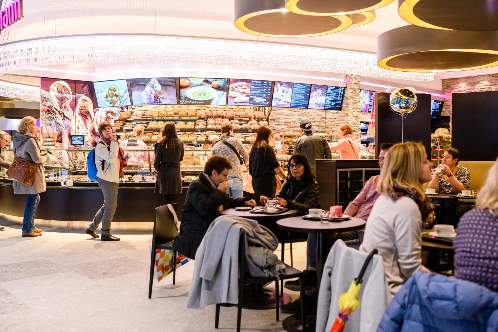 Impressionen von der Eroeffnung der Mall Of Switzerland, fotografiert am Mittwoch, 8. November 2017 in Ebikon. (PPR/Manuel Lopez).