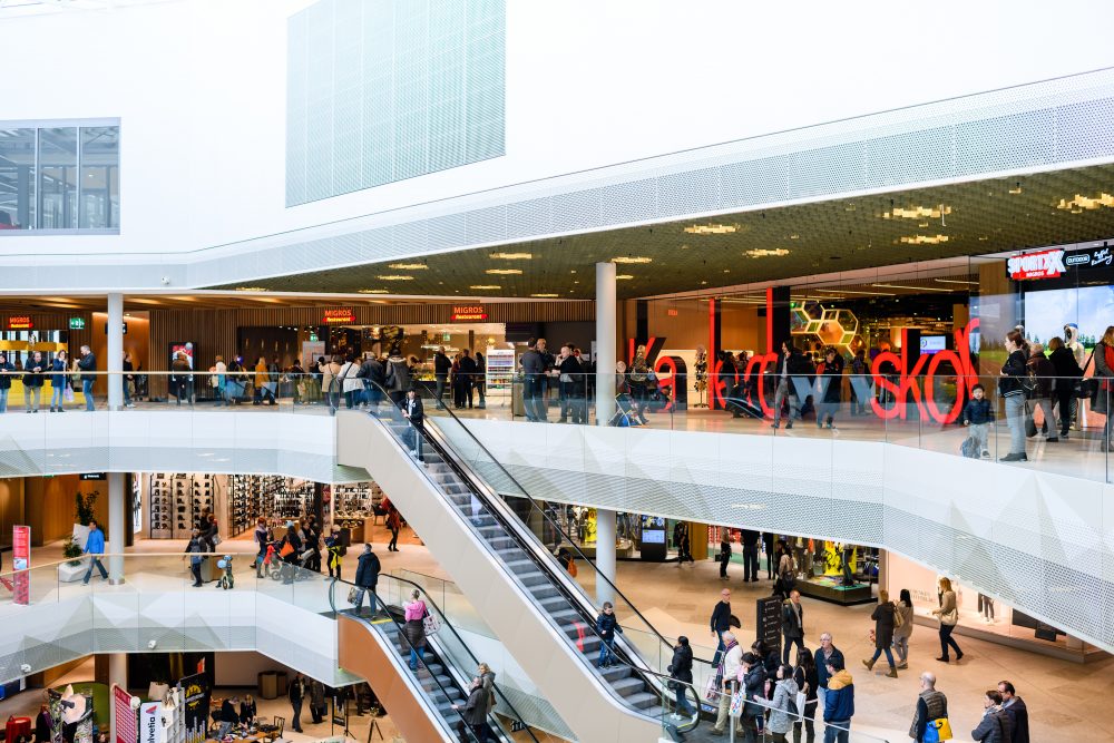 Impressionen von der Eroeffnung der Mall Of Switzerland, fotografiert am Mittwoch, 8. November 2017 in Ebikon. (PPR/Manuel Lopez).